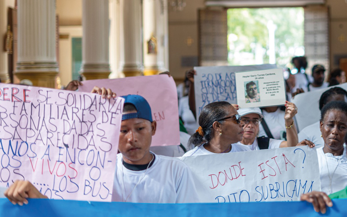 Familiares y amigos de desaparecidos en Quibdó piden que se acelere la búsqueda