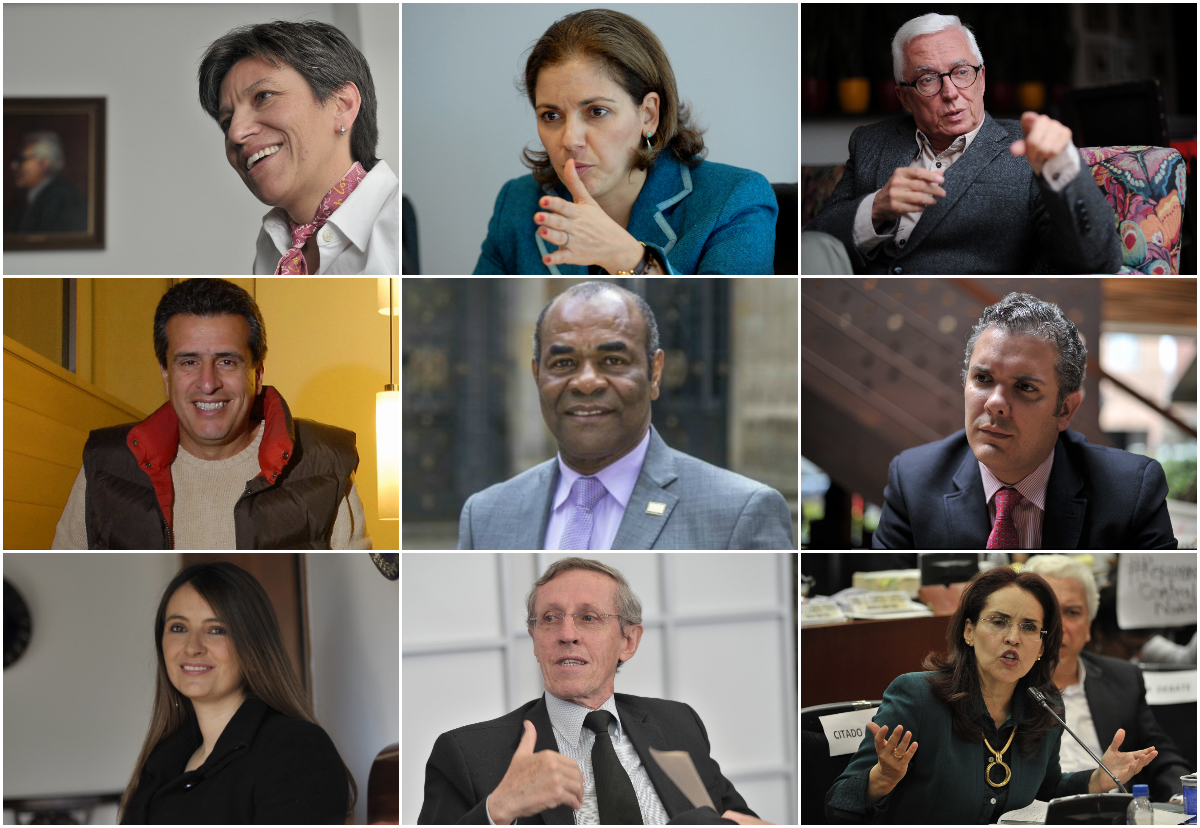 Los congresistas que quieren ser presidente