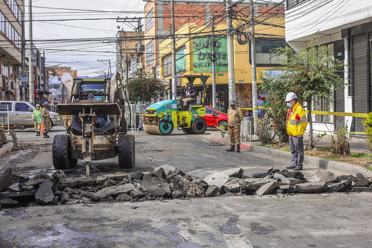 La Unidad de Mantenimiento Vial realizará intervención en Ciudad Bolívar