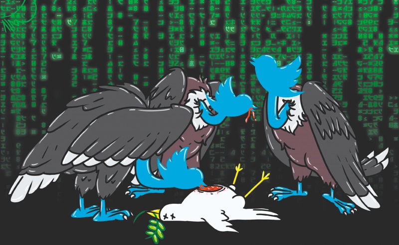 “Twitter es una hoguera ardiente que está esperando a la próxima víctima”
