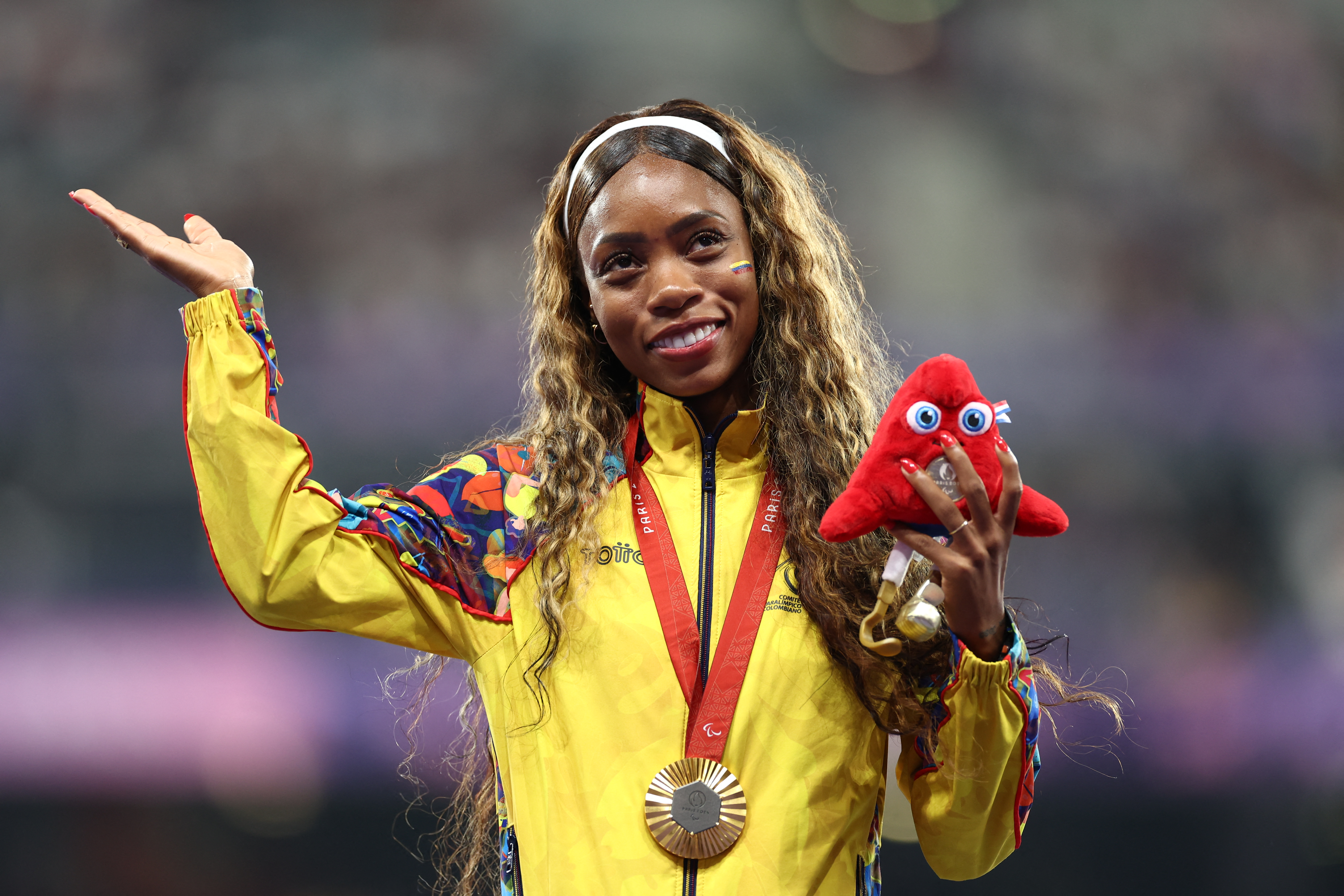 No fue uno, ni fueron dos, fueron tres oros para Colombia en el GP de paratletismo