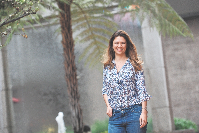 María José Flaqué trabajaba en la empresa de su papá cuando decidió dedicarse a Mujer Holística. / Gustavo Torrijos - El Espectador