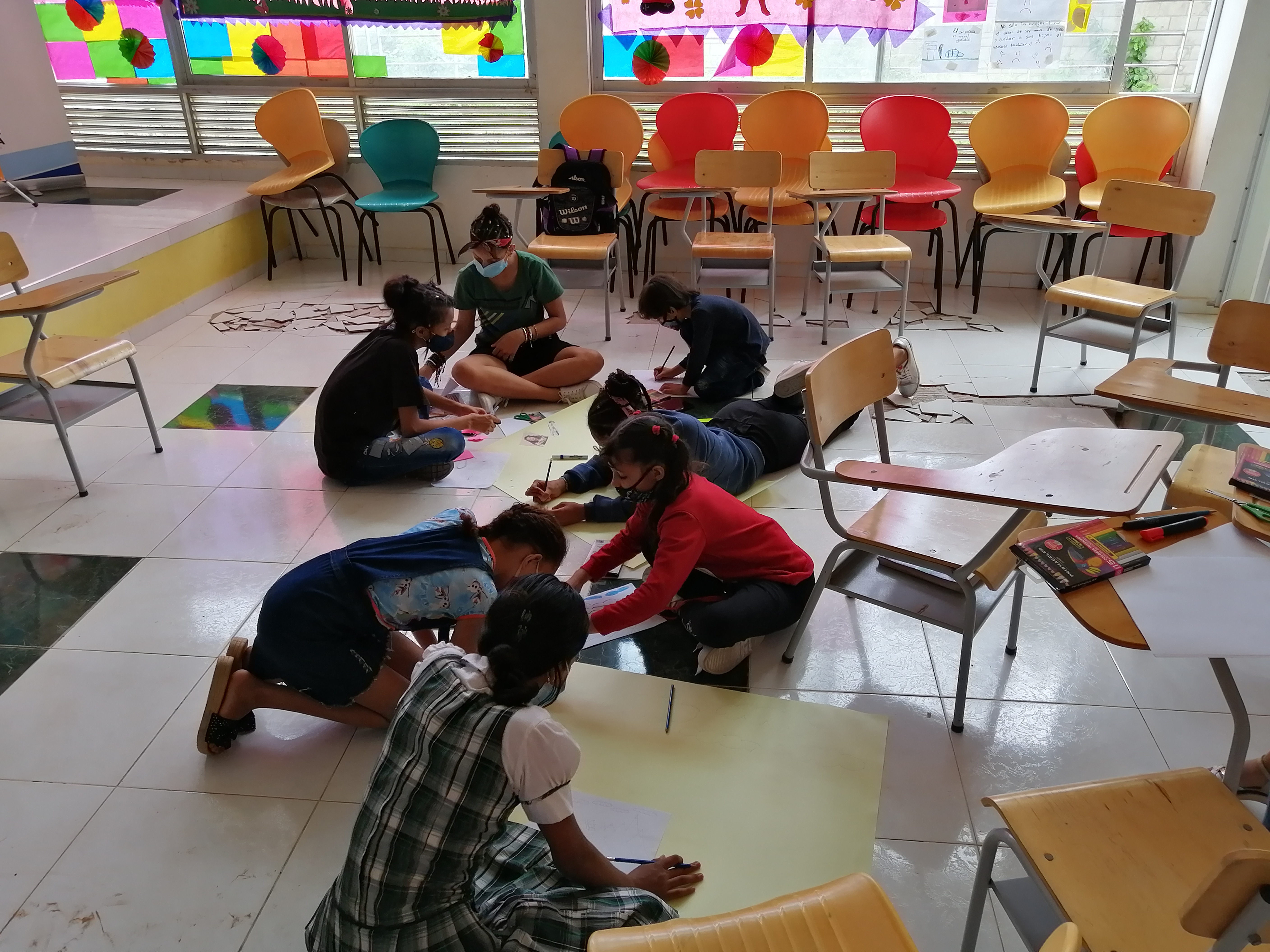 Save The Children realiza campamentos de lecto escritura en instituciones educativas de la Guajira.