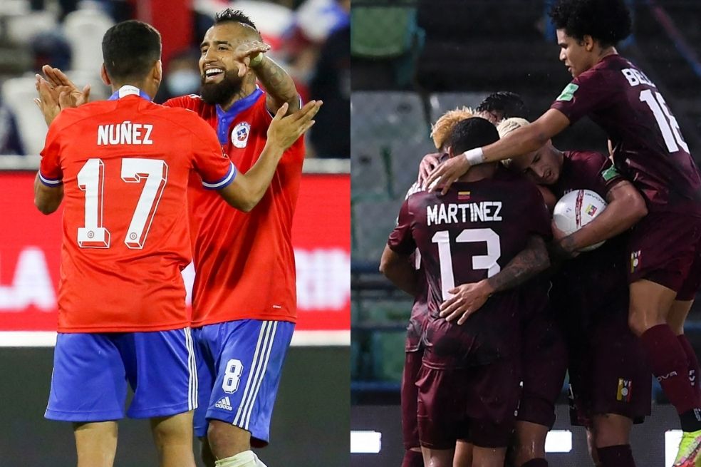 Chile vs Venezuela: hora y dónde ver el partido de eliminatorias