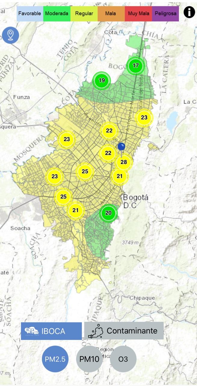 Con el fin de seguir mejorando la calidad del aire, la Secretaría de Ambiente mantiene los controles, y sigue realizando pronósticos que permitan evaluar y darle seguimiento, tanto a las condiciones meteorológicas, como al material particulado, arrastrado producto de los incendios forestales que siguen siendo la principal fuente de contaminación en Bogotá.