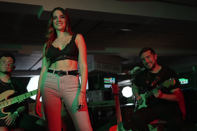 Nía Sierra quiere mostrar el empoderamiento femenino a través de su música. / Iván Muñoz