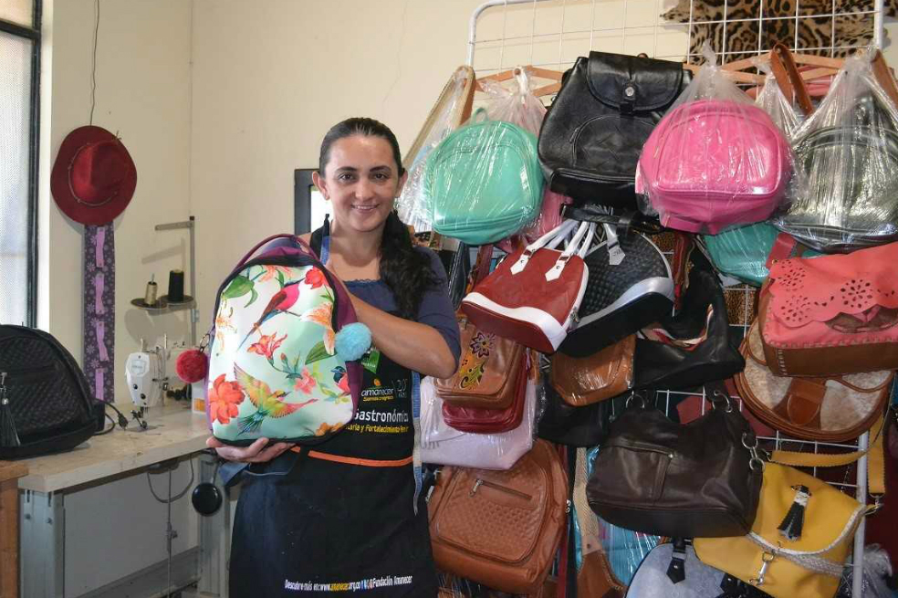 “Dejar las armas y ser empresaria era mi decisión de vida”