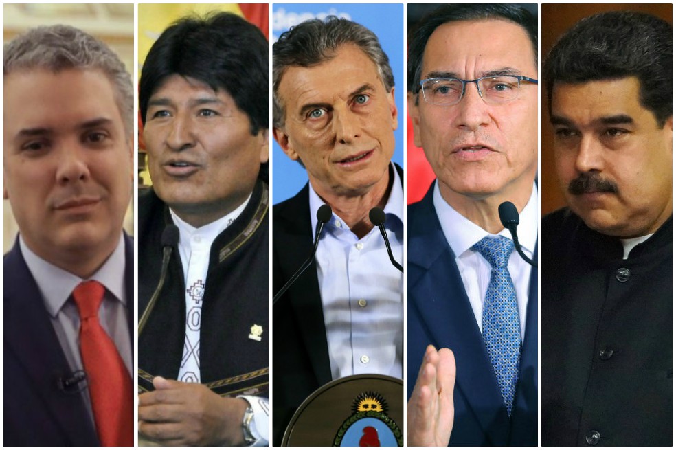 ¿Puede nombrar a los presidentes de Latinoamérica?