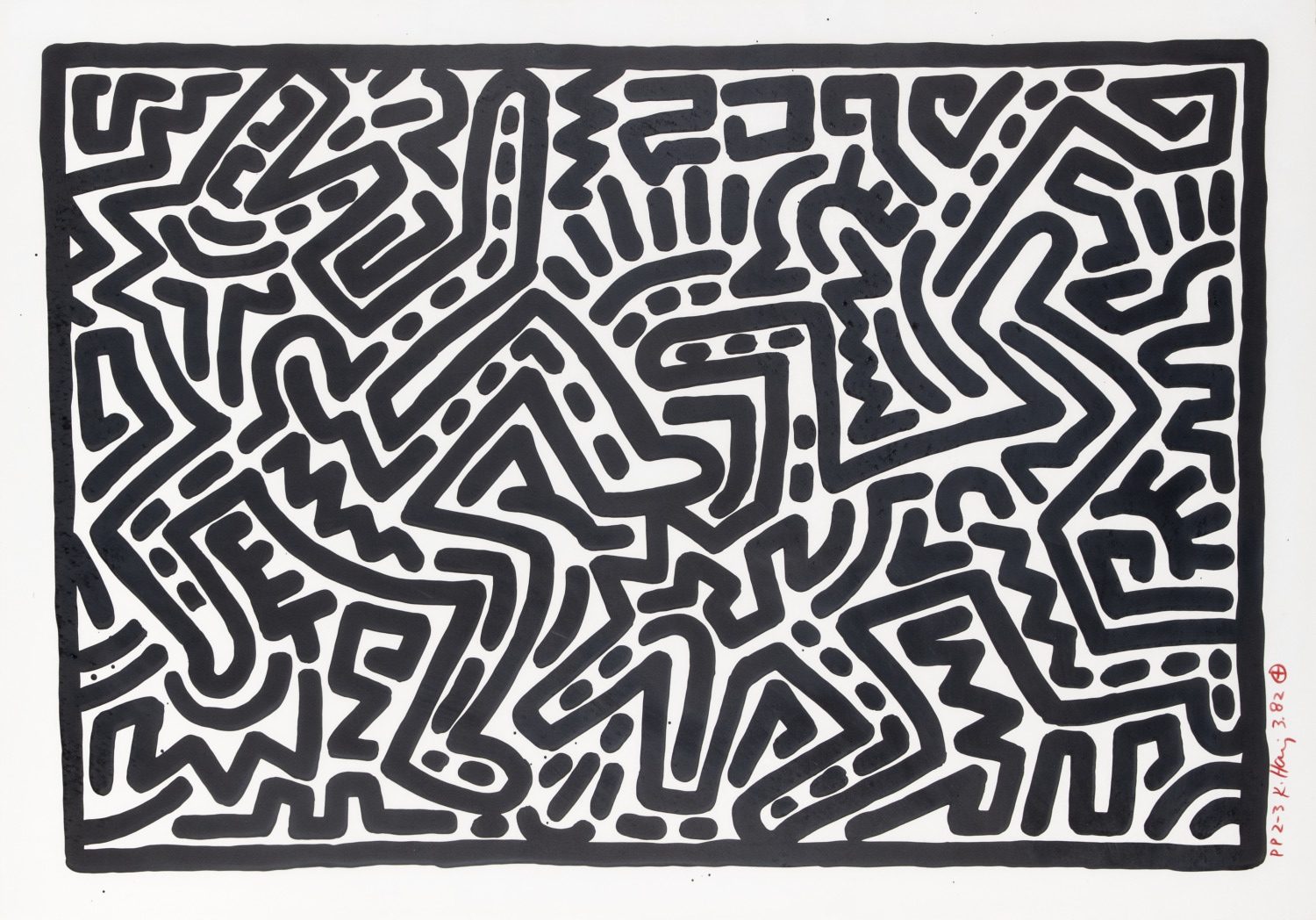 “Sin título”, 1982, litografía.