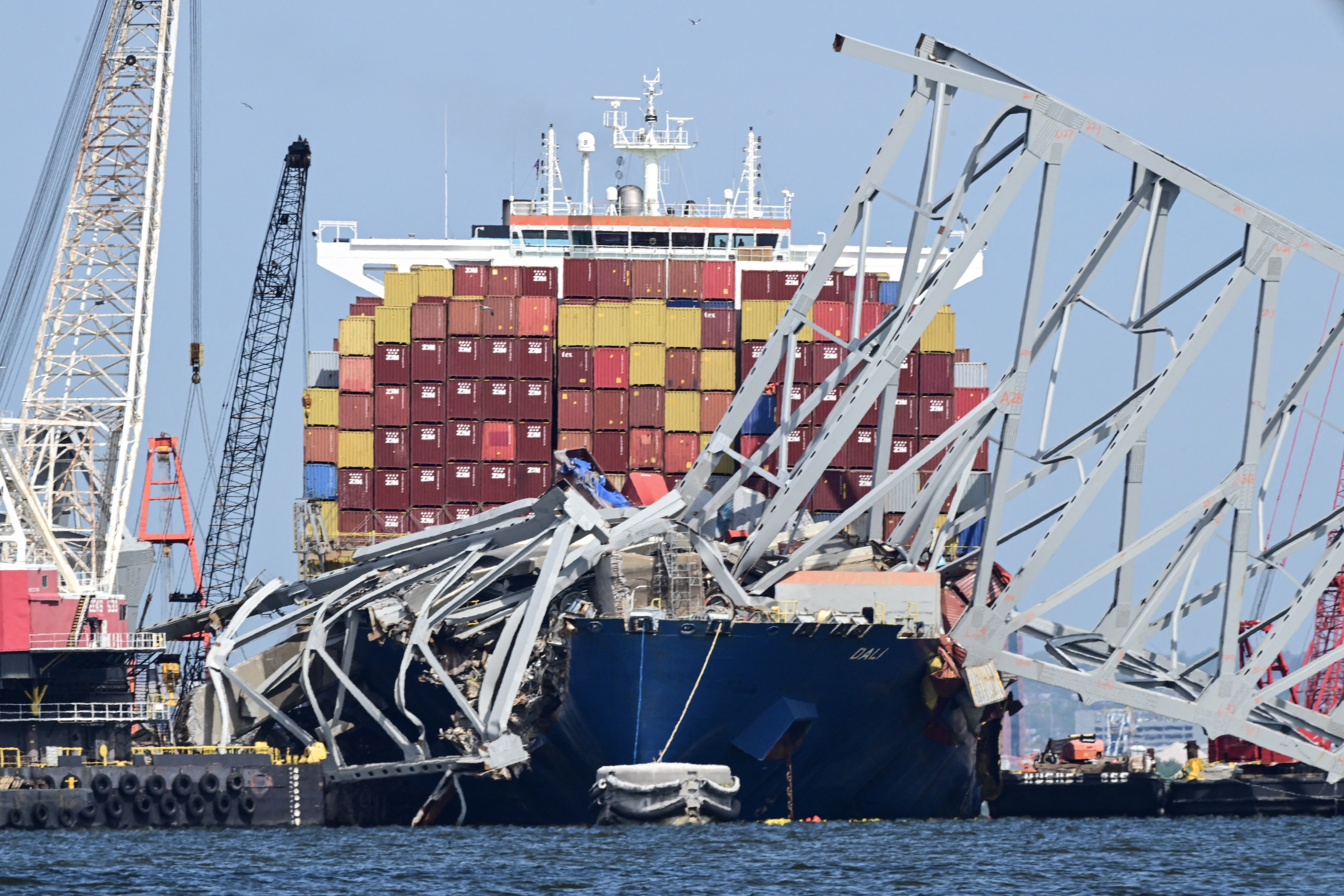 EE. UU. recibirá US$100 millones de los dueños del buque que chocó en Baltimore
