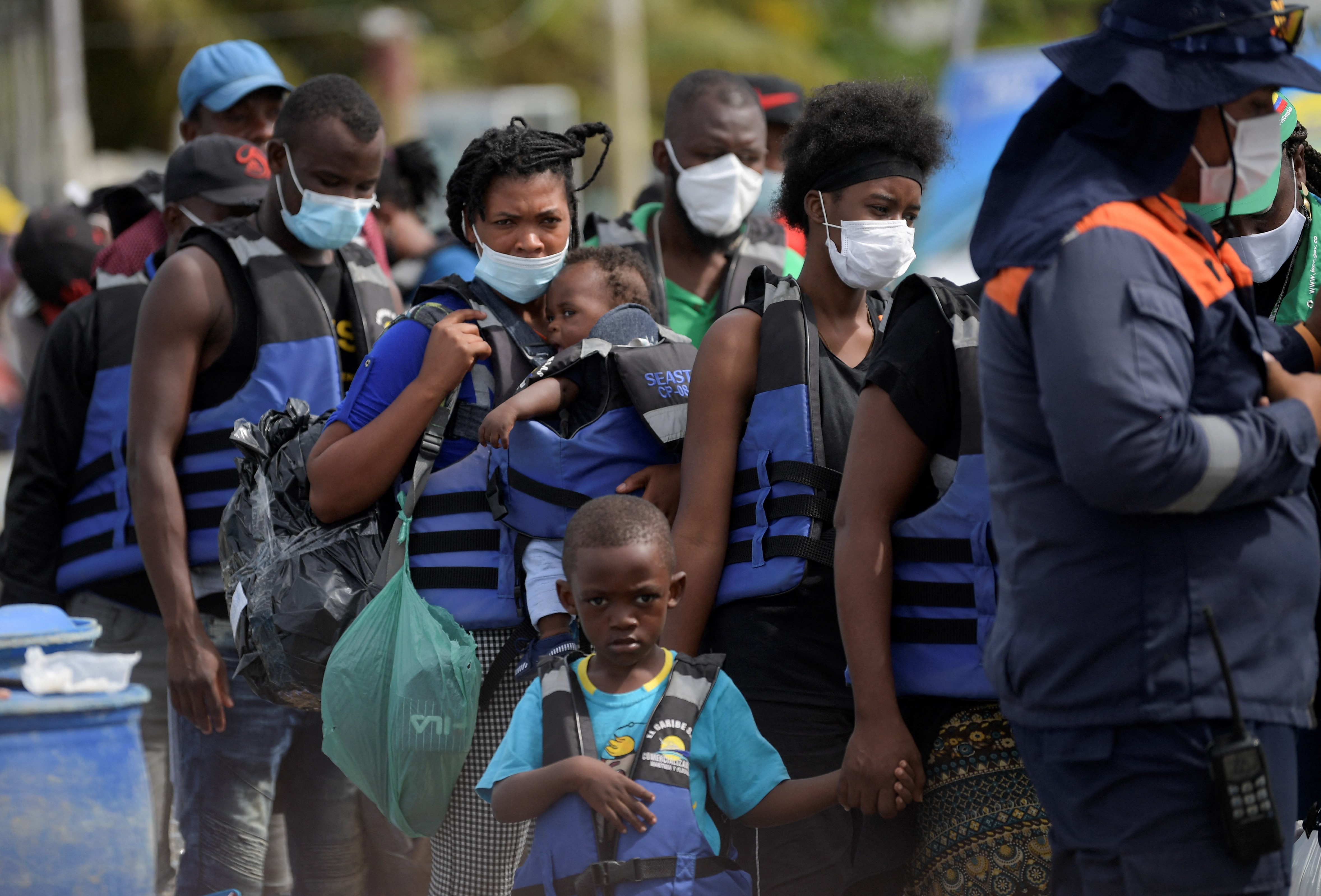 “Si no tiene Dios, no llega”: Así viajan los haitianos por el Darién