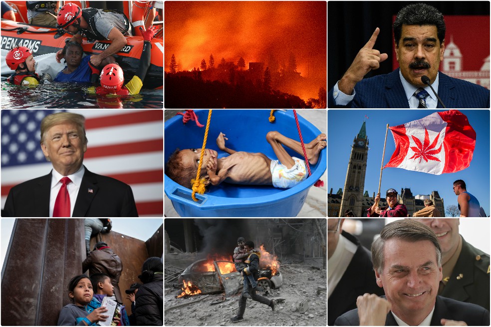 El mundo en 2018: Lo que dejó el año que pasó