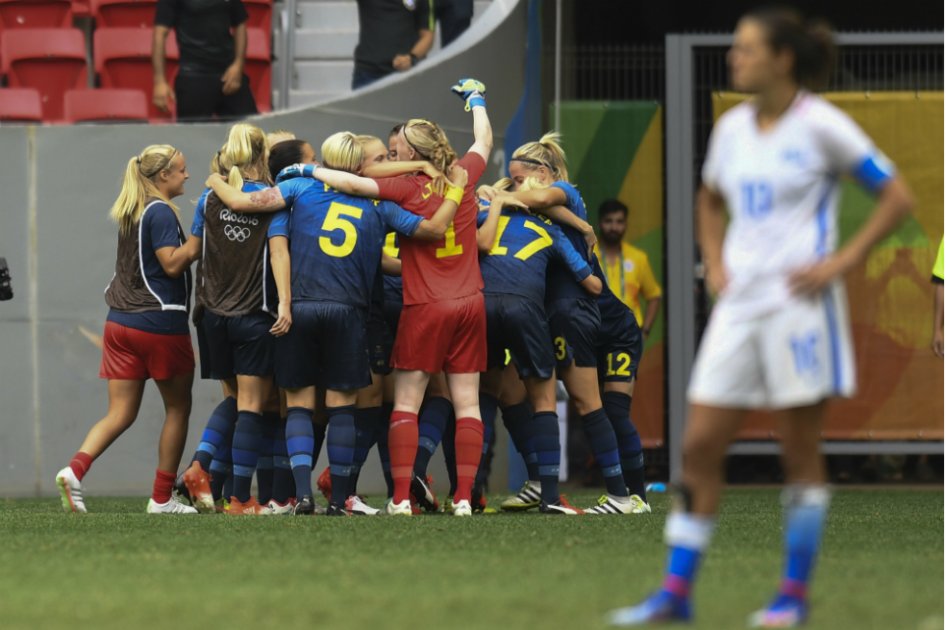 Suecia le quitó el sueño a EE.UU. de un cuarto oro consecutivo en el fútbol femenino