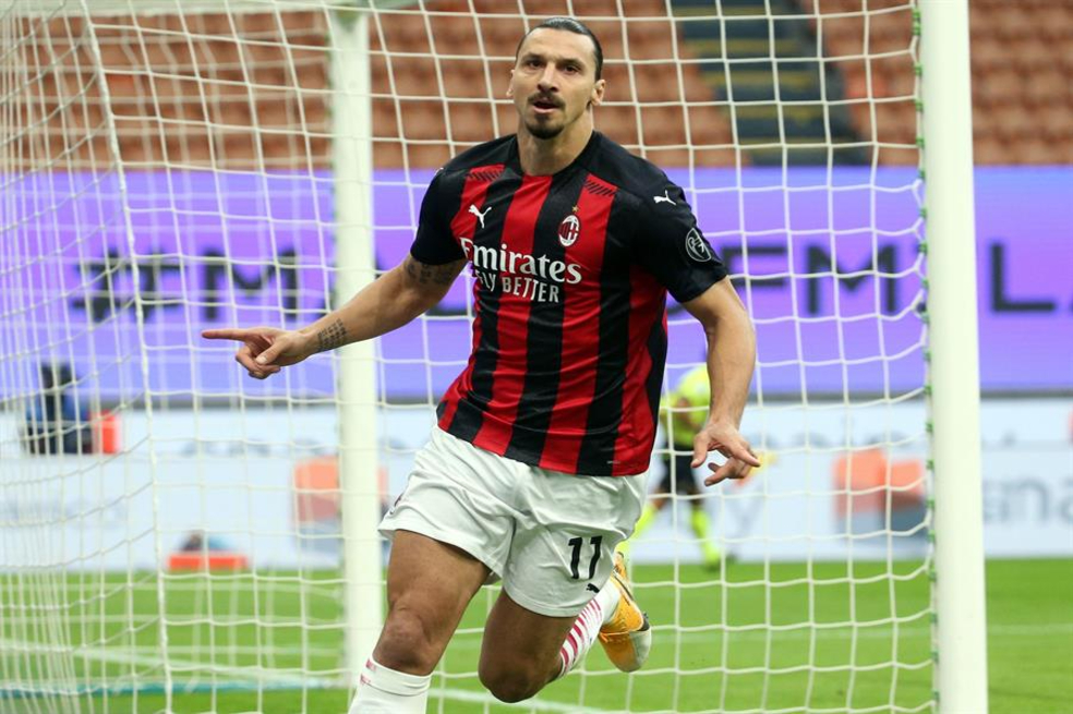 Zlatan Ibrahimovic marcó doblete y le dio la victoria al Milan en el clásico ante Inter