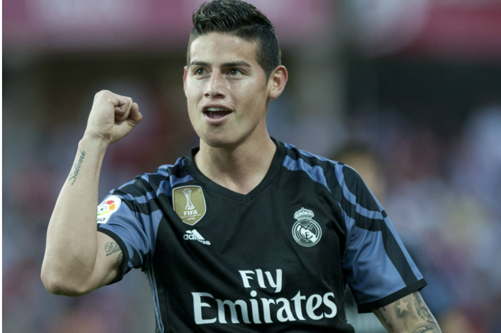 «James siempre lo hace bien»: Zidane