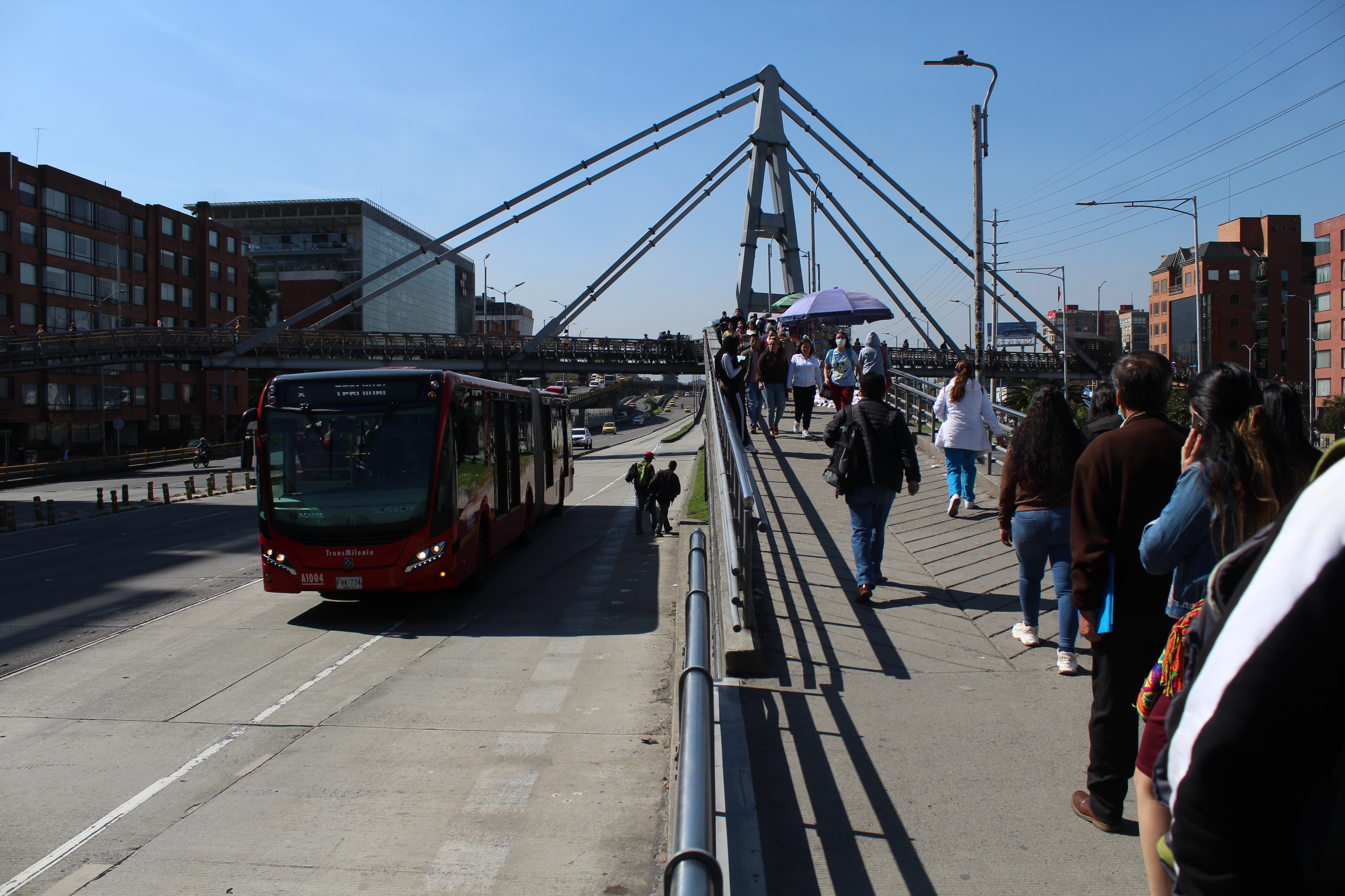 Día sin carro y sin moto al sur de  Bogotá, 2 de febrero de 2023.