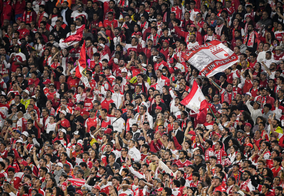 Al estadio El Campín asistieron un total de 30.398 espectadores.