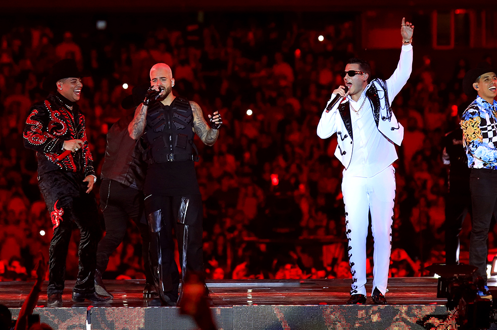 Maluma y Pipe Bueno concierto Maluma