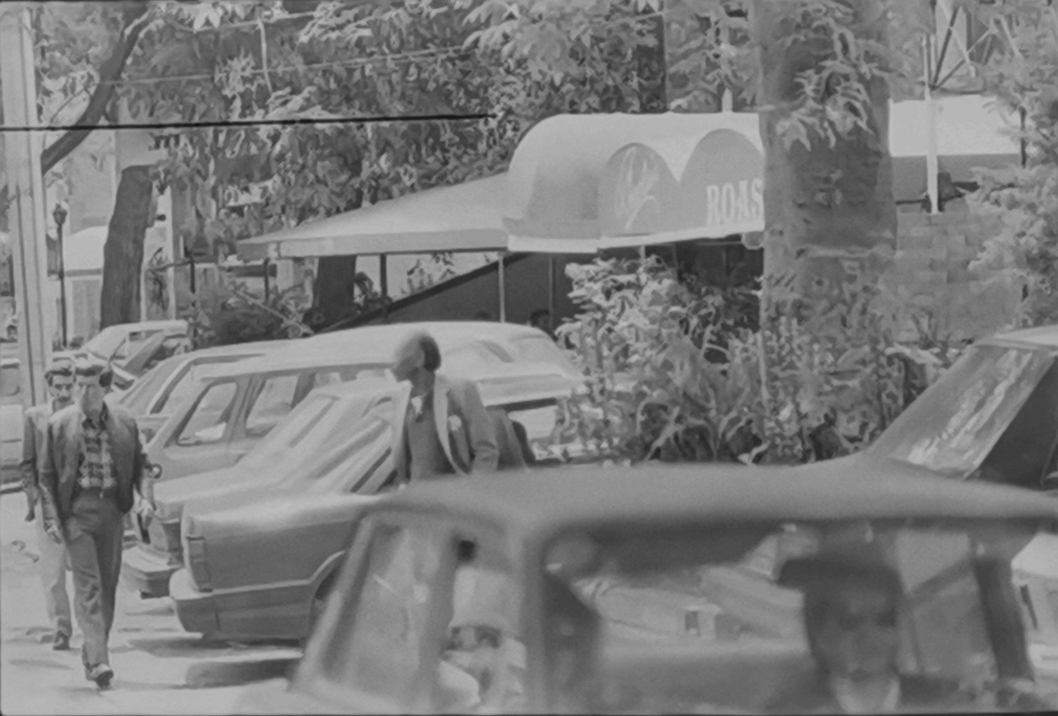 Así se veía la Calle 82, actual Zona T de Bogotá, en 1989 .