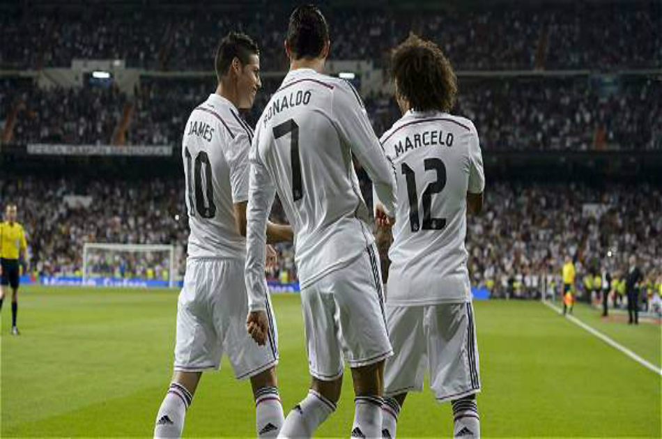 James Rodríguez fue titular en la goleada de Real Madrid sobre Athletic