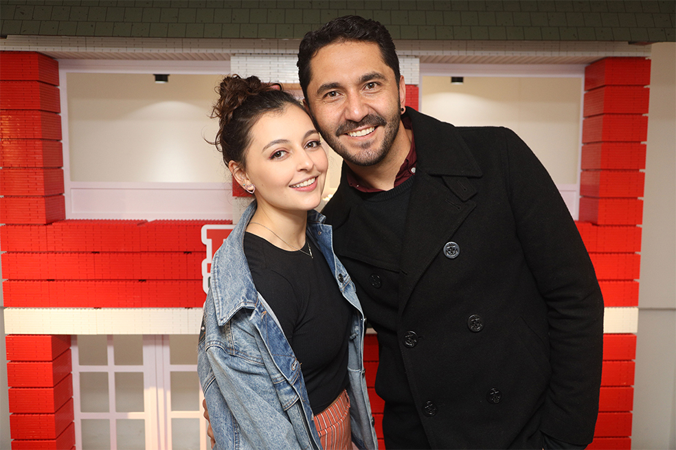 Heidy Carrasco y Gustavo Giraldo