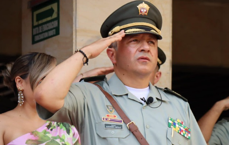 El oficial fue llamado a calificar servicios en febrero de 2025 tras su paso como comandante de la Policía Metropolitana de Neiva.