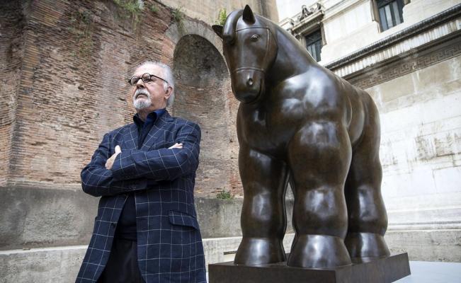 Inauguran una escultura de Fernando Botero en Puerto Rico
