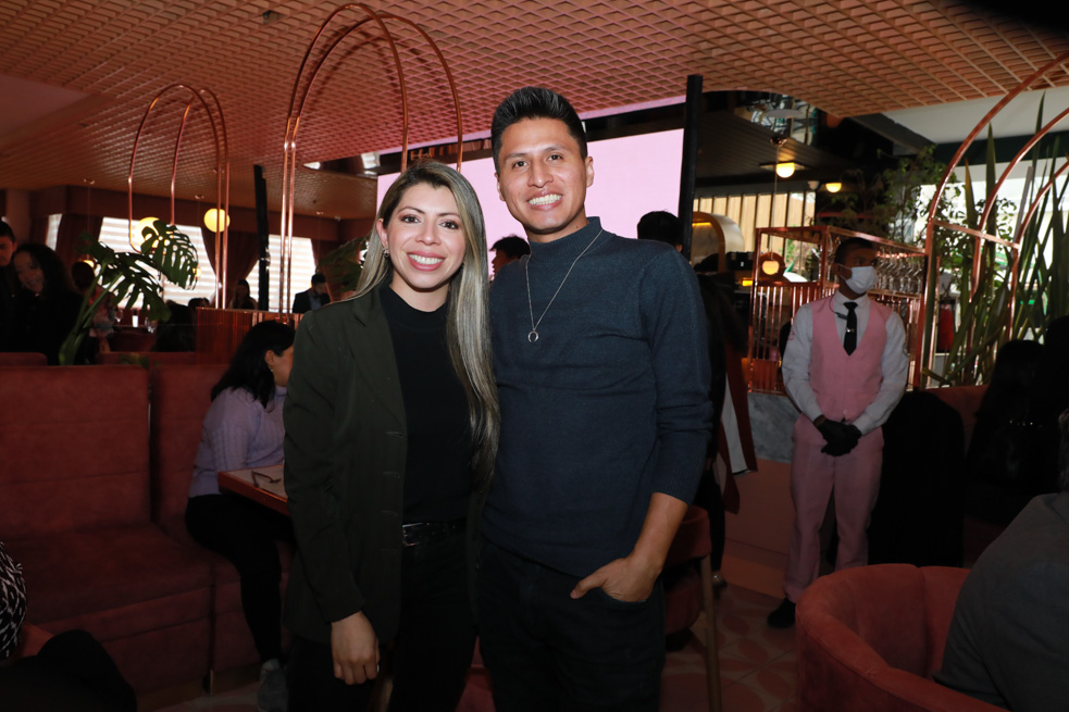 Lina Pulido y Leonardo Martin
