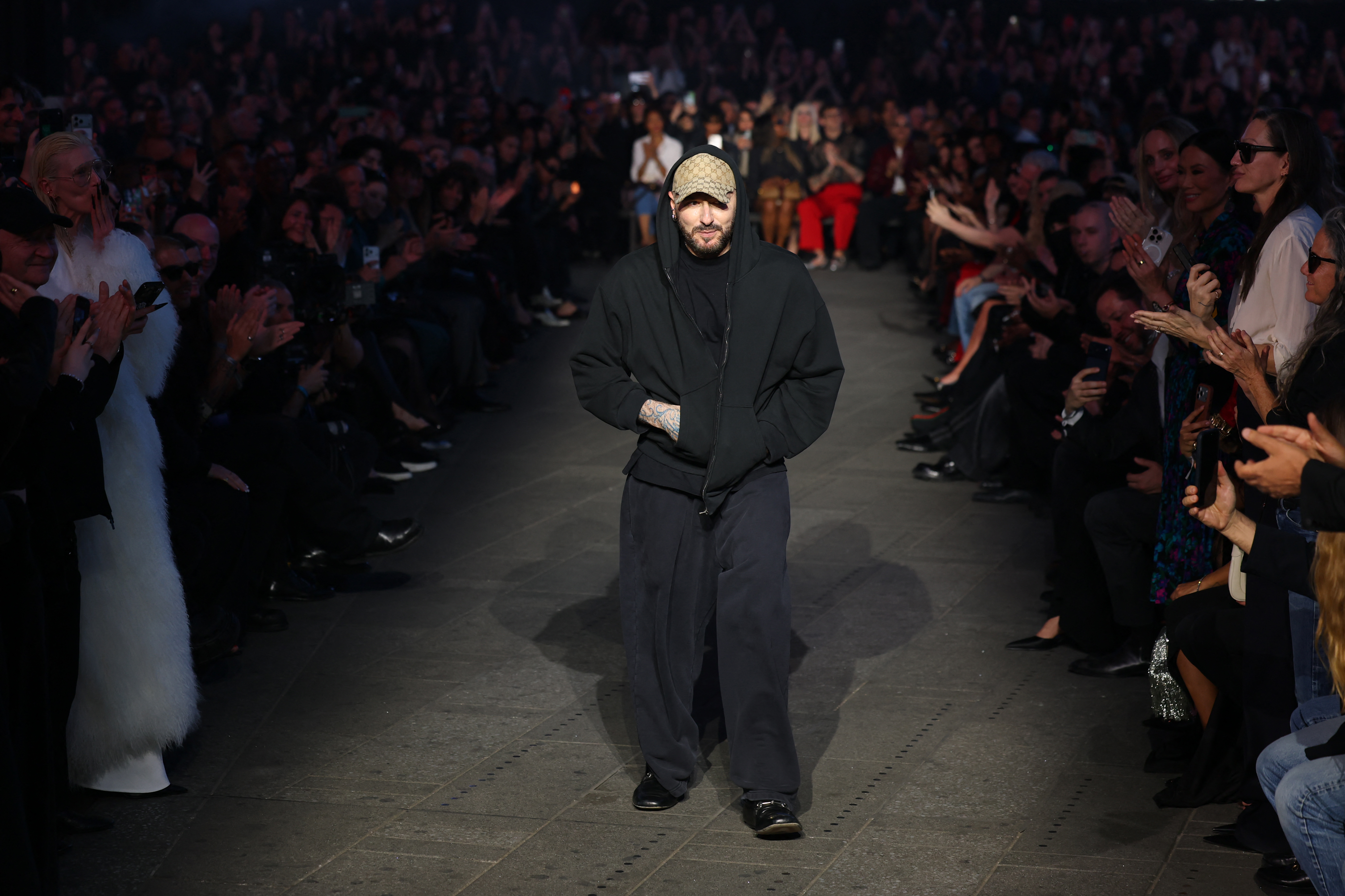 Gucci mantiene una fuerte relación con Nueva York desde 1953, pues ese fue el lugar en el que se abrió la primera tienda fuera de Italia. Angela Weiss / AFP