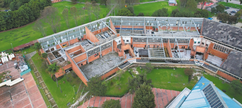 Unidad Deportiva El Salitre: siete años realizando una obra planeada para 10 meses