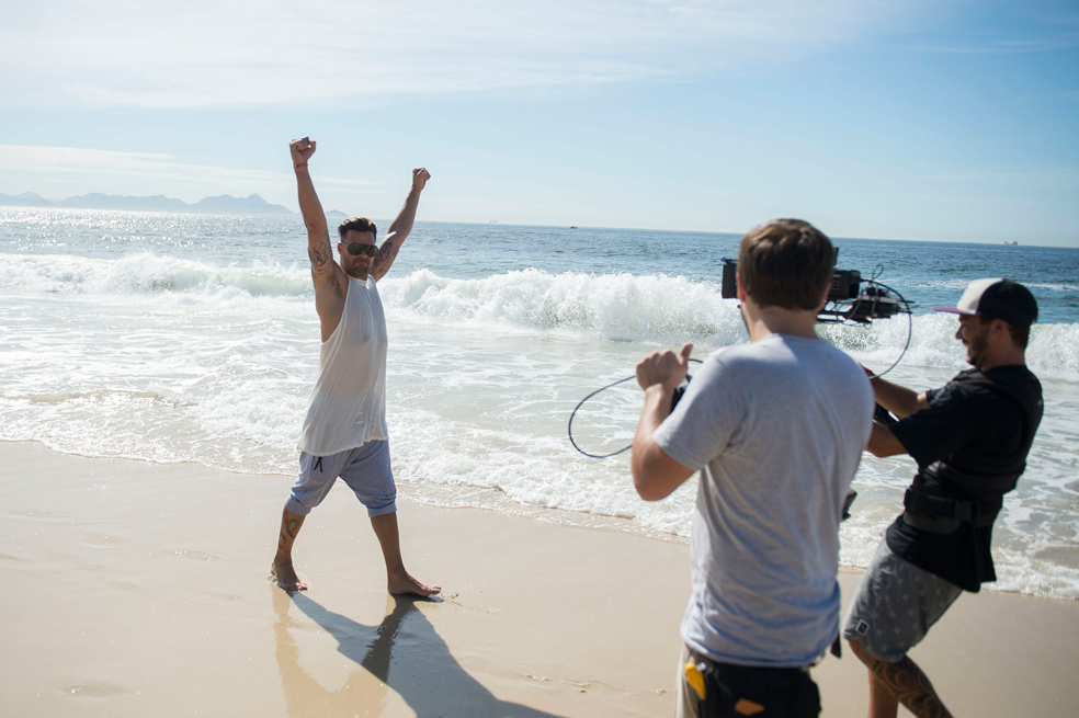 Así es como Ricky Martin trabaja en Brasil
