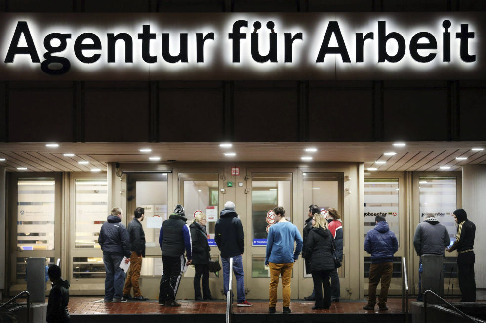 Desempleo azota a Europa