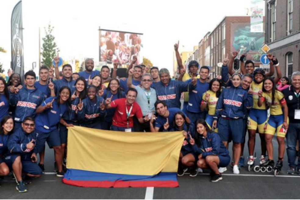 Colombia celebra su noveno título mundial consecutivo de patinaje