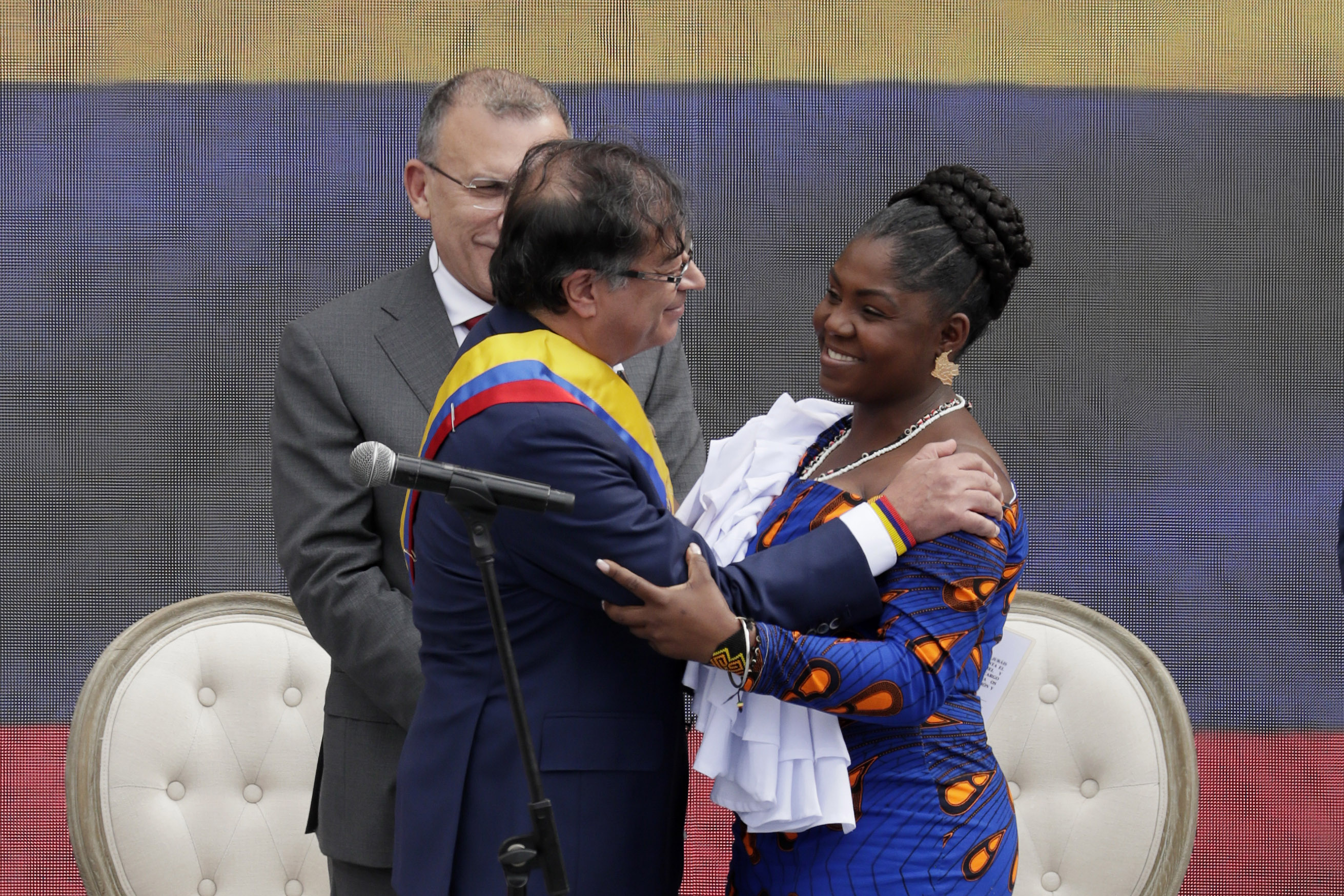 María José Pizarro y el juramento de Francia Márquez en la posesión de Petro