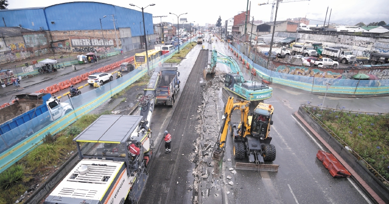 Avenida 68 estará cerrada por construcción: estos son los desvíos que puede tomar