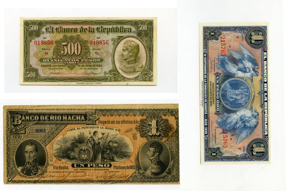 Billetes colombianos