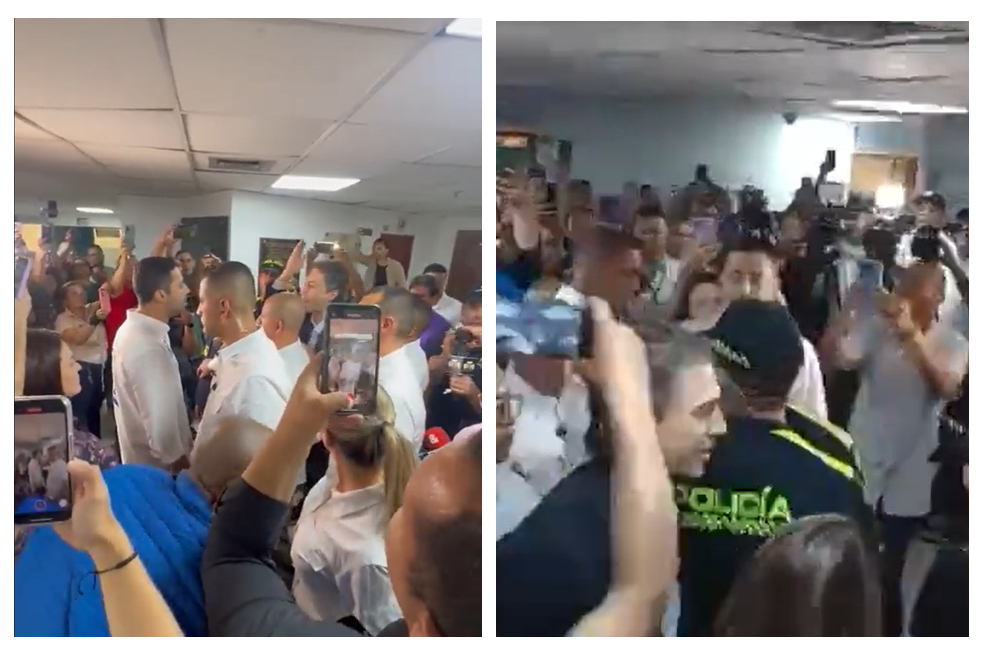 Pelea Daniel Quintero y Sebastián López
