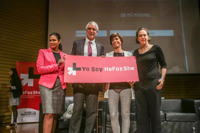 La campaña «He For She» llega a Bogotá para ayudar a combatir el machismo