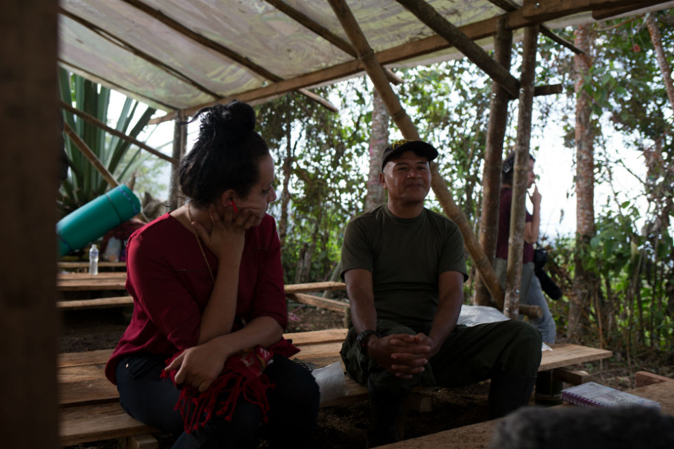 Visita trans a una zona veredal de las Farc