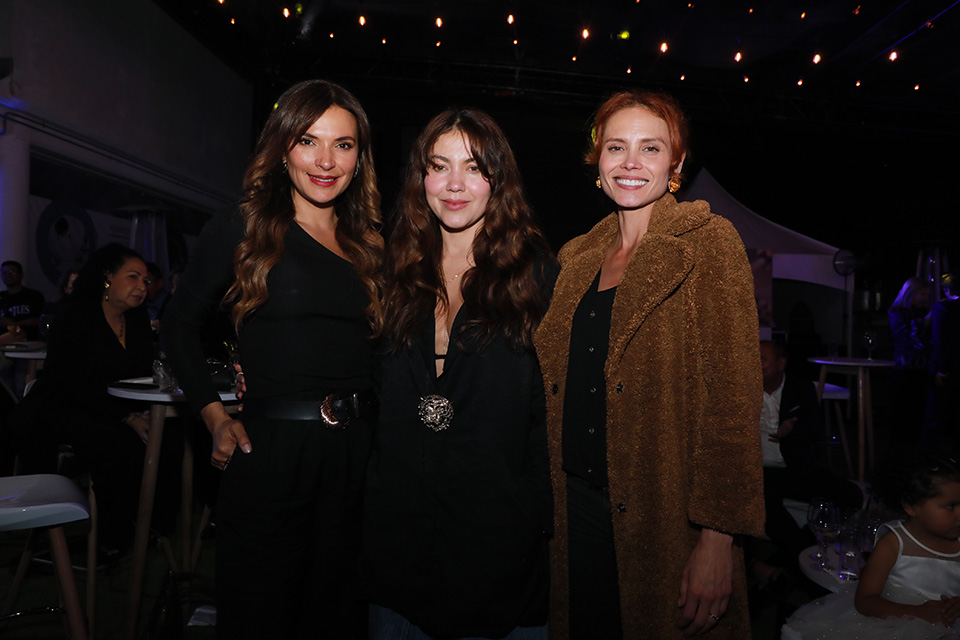 Margarita Reyes, Lina Castrillón y Carolina Sepúlveda