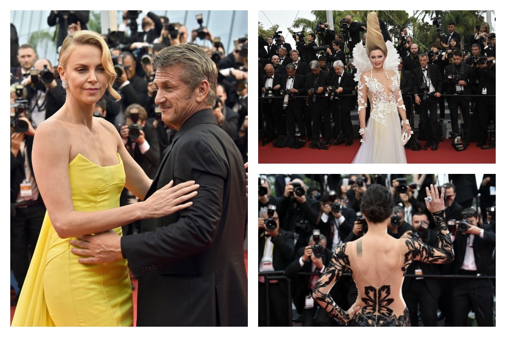 Charlize Theron y Sean Penn, la pareja del día en Cannes