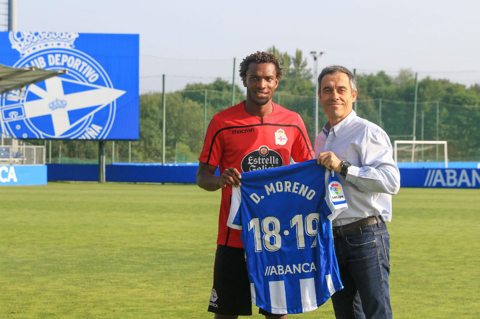 Didier Moreno: «Es un reto venir al Deportivo»