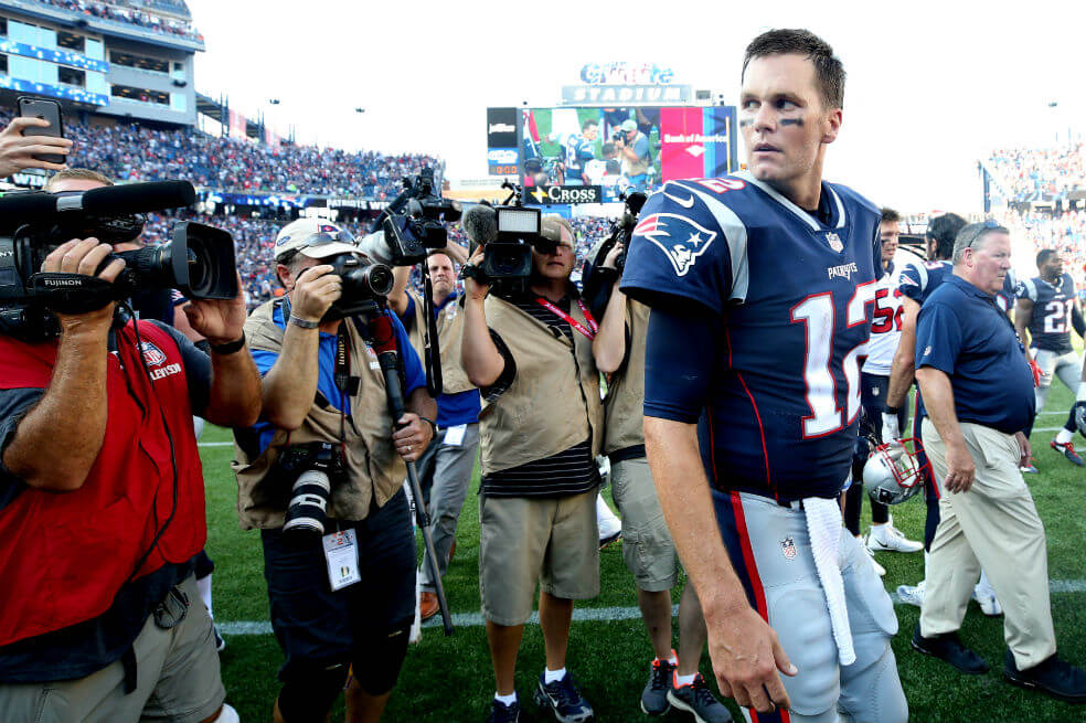 Tom Brady se va de los Patriotas de Nueva Inglaterra