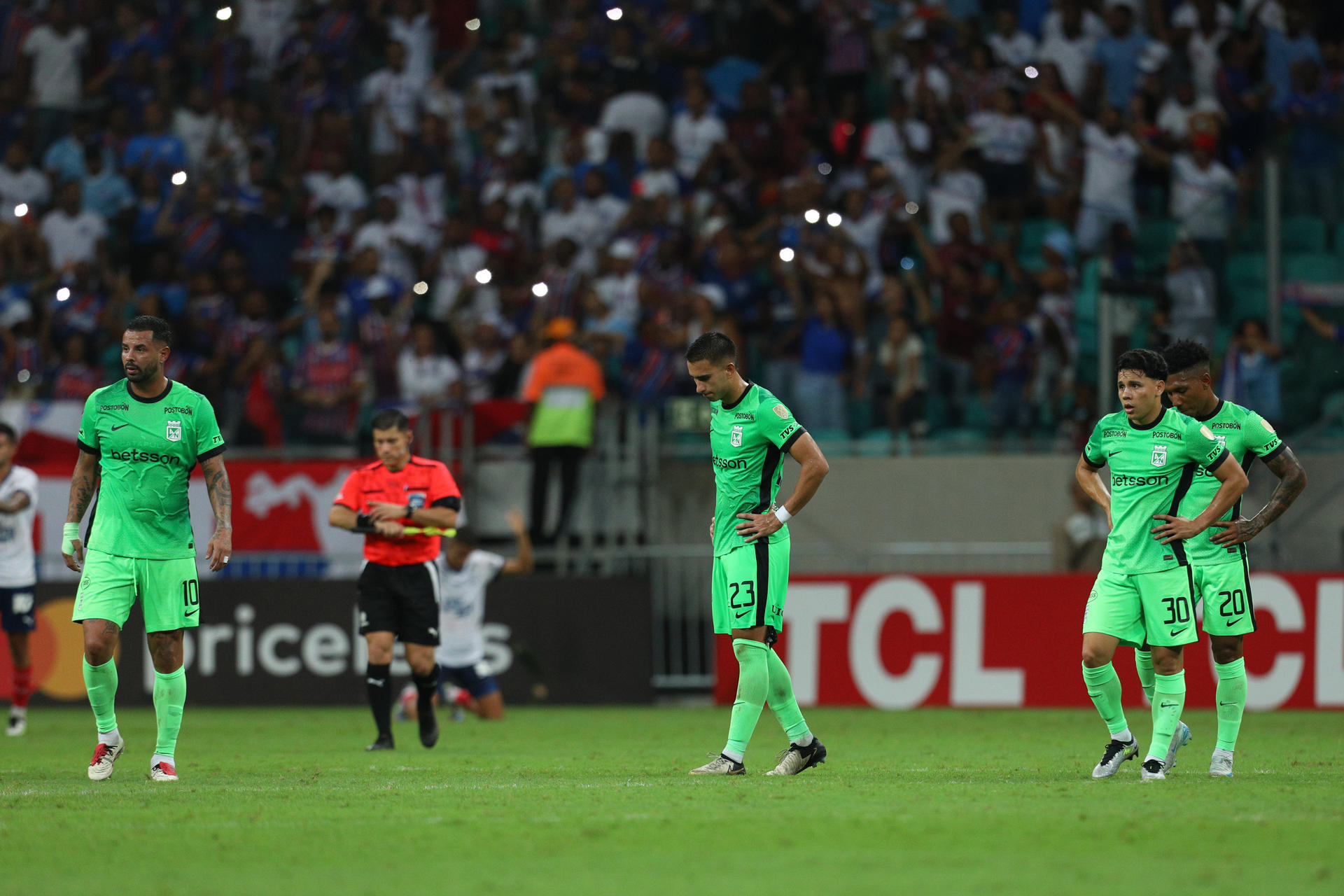 Baja sensible en Atlético Nacional para enfrentar a Bahía en la Copa Libertadores