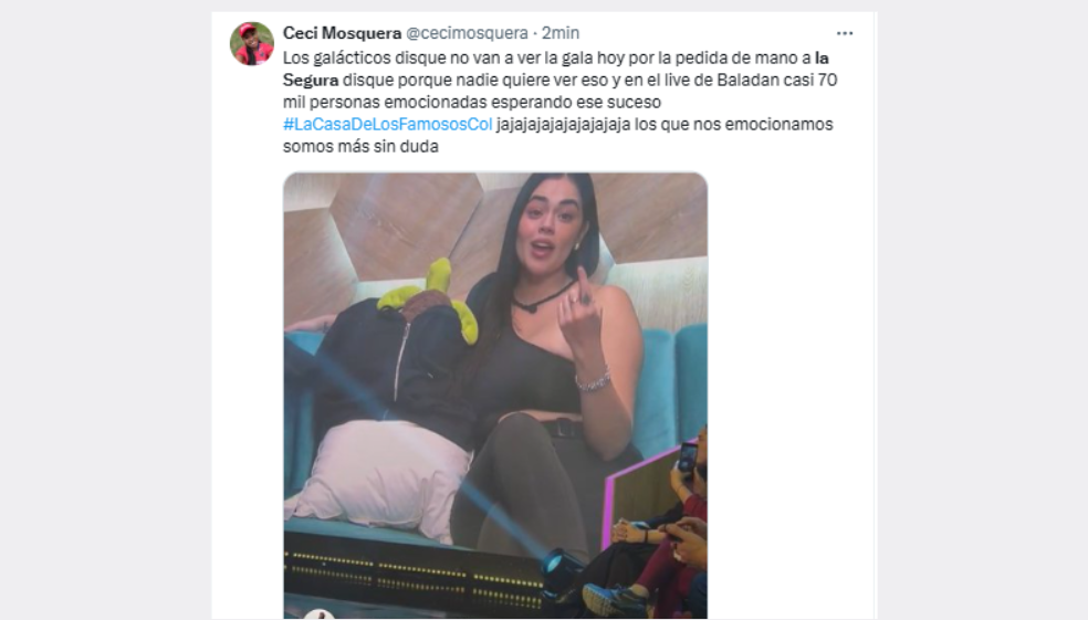 La Segura dio el “sí” y se casará: así fue la propuesta de Ignacio Baladán en LCDLF