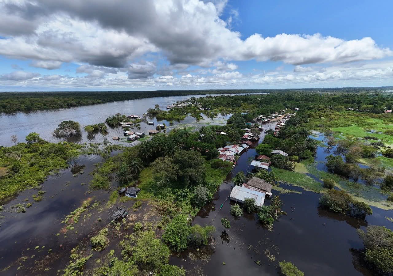 Por lluvias e inundaciones históricas lanzan alerta desde Guainía y Vichada