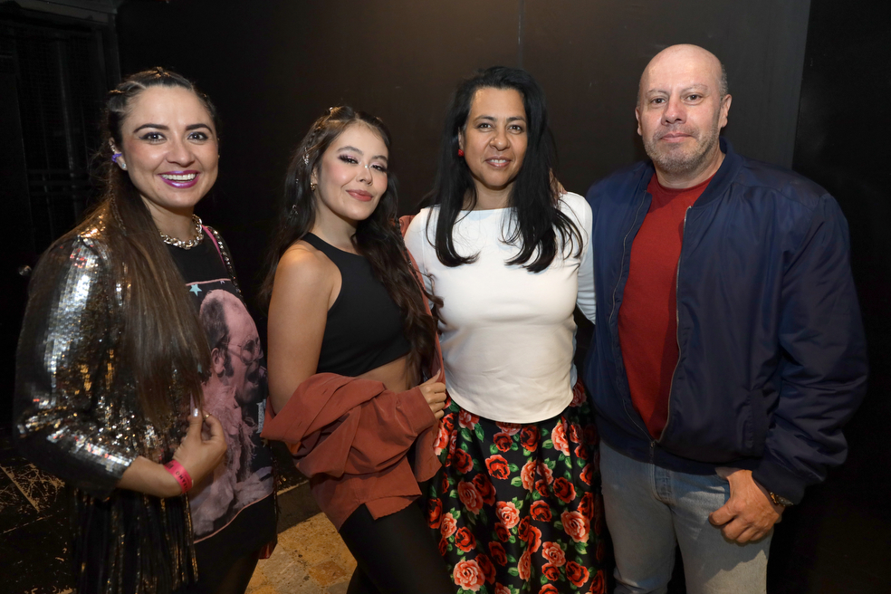 Mónica Martínez, Juliana Velásquez, María Ramírez y Carlos Sarmiento