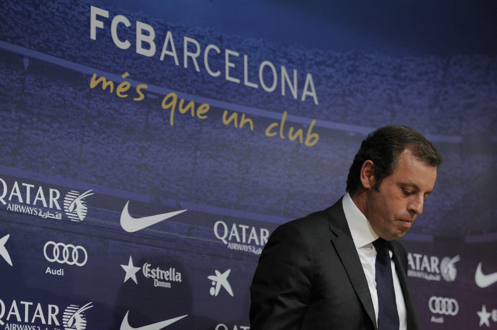 Ex presidente del Barcelona irá a juicio por lavado de dineros