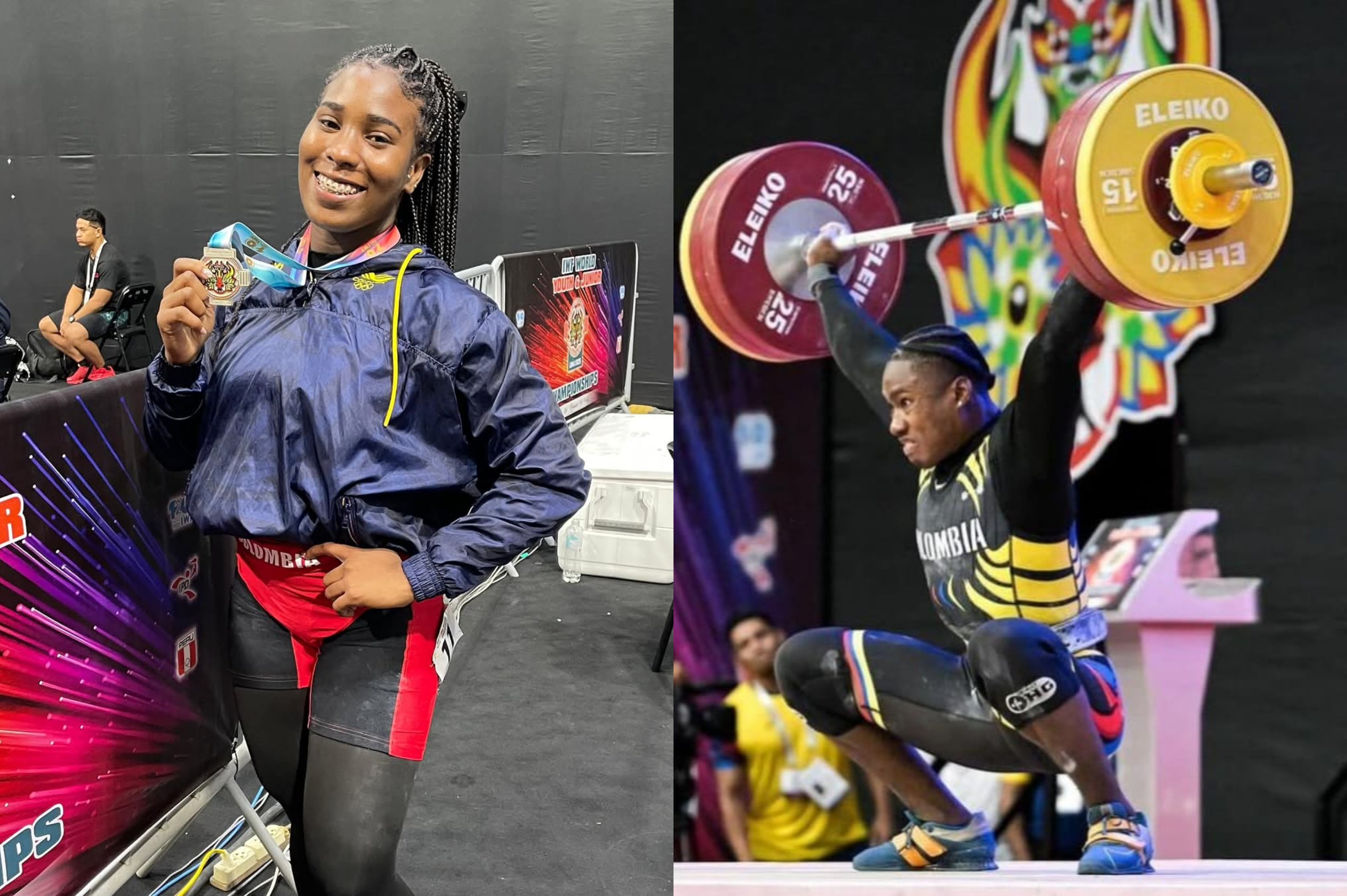 Colombia sigue ganando medallas en el Mundial Juvenil de Levantamiento de pesas