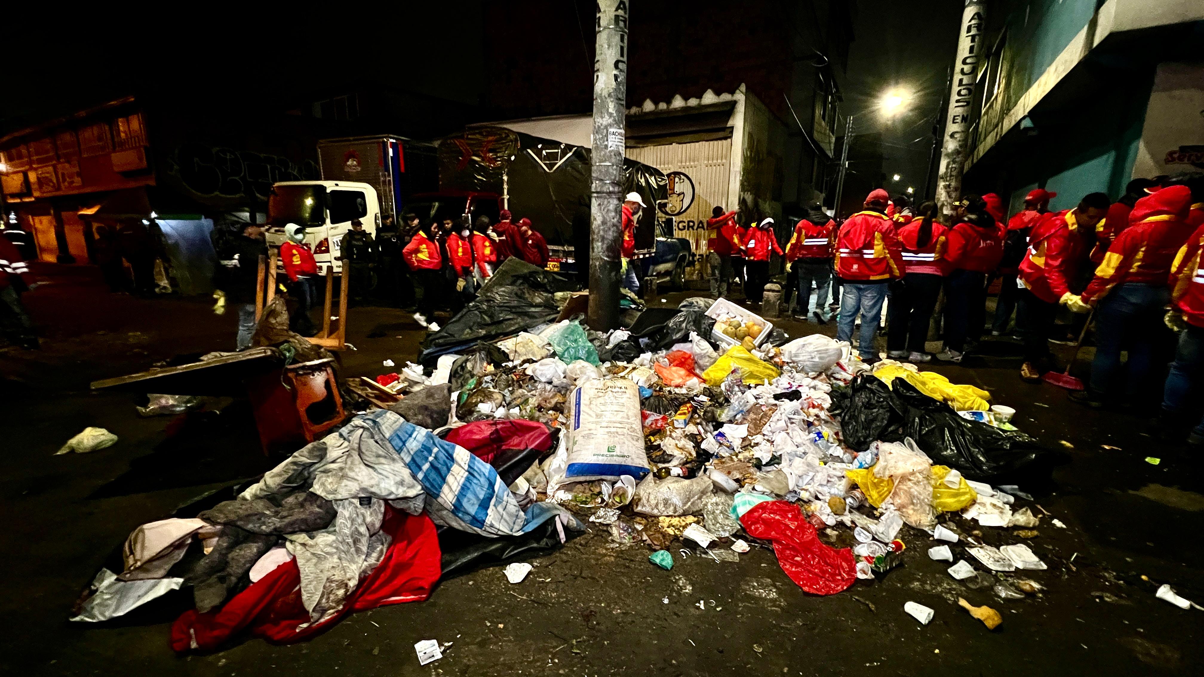 Control del espacio público en Kennedy dejó 30 toneladas de basura recogidas
